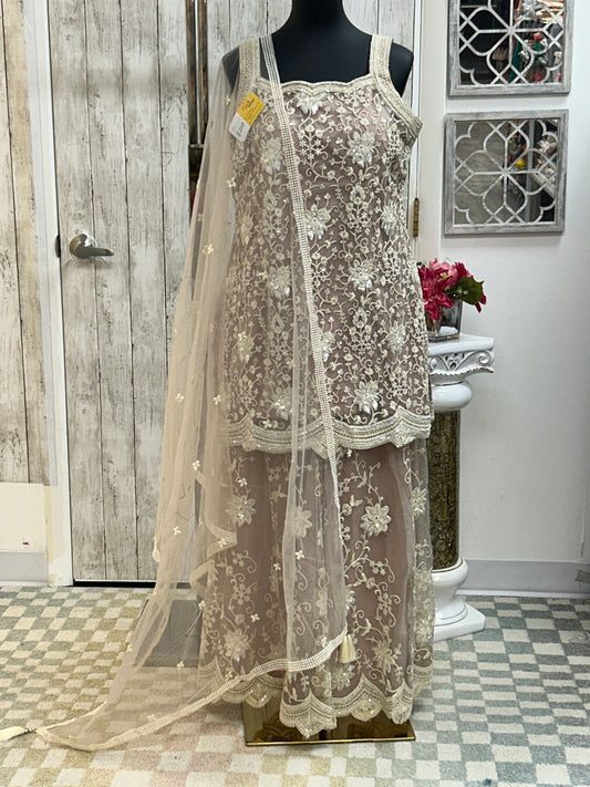 Designer party wear sharara set