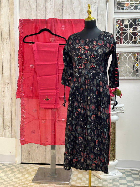 Cotton kurti set | salwar suit