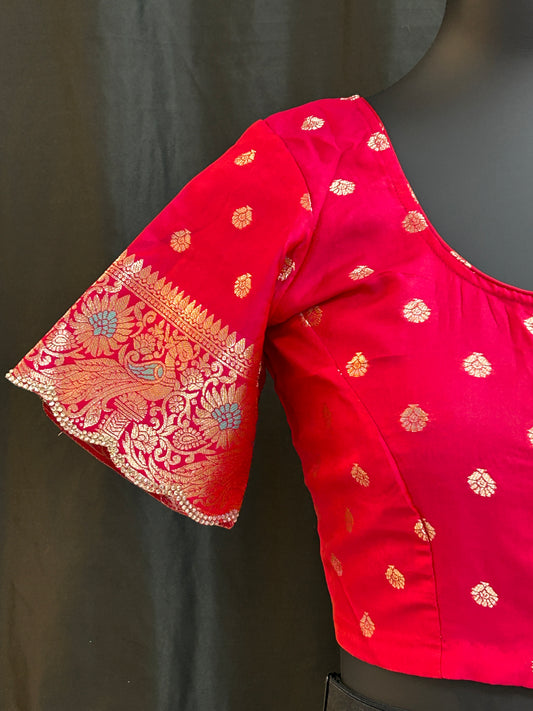 Banarasi silk blouse