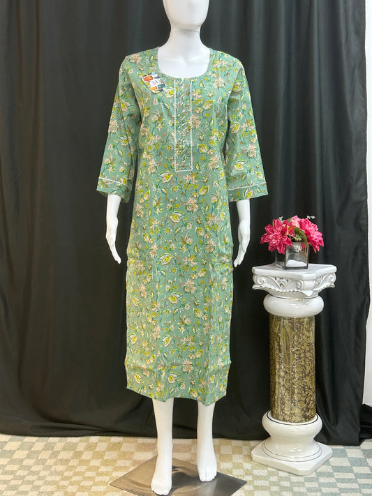 Cotton Kurti | printed cotton Kurti