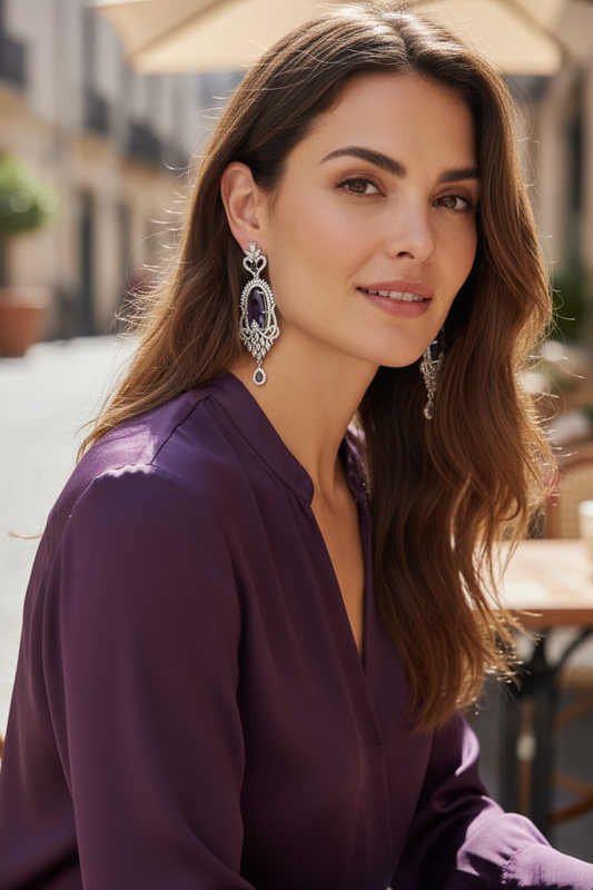 AD earrings