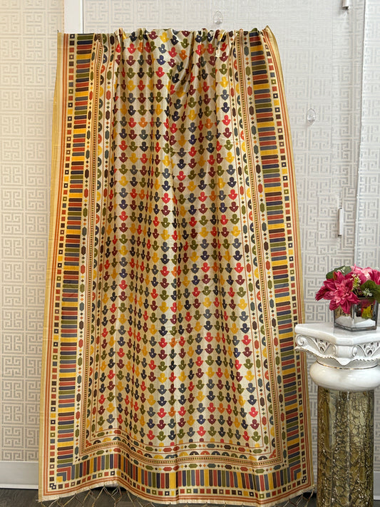 Silk dupatta : digital print