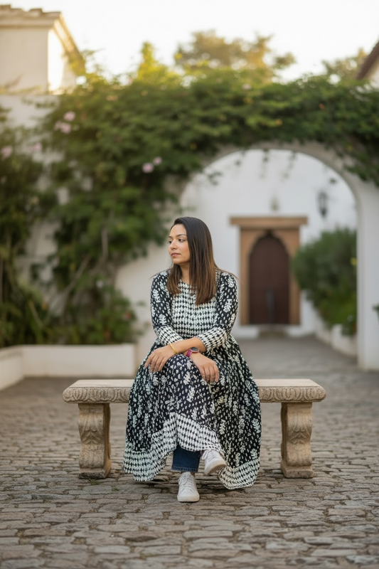 Jaipur cotton block printed Kurti