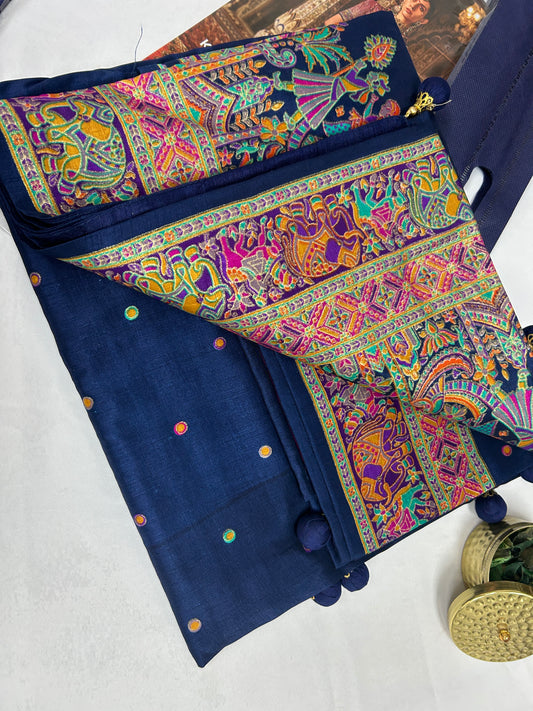 Wedding wear silk saree - Kurti Connection USA