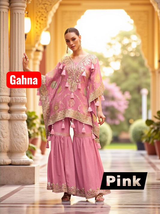 Gahna : kaftan plazzo sets