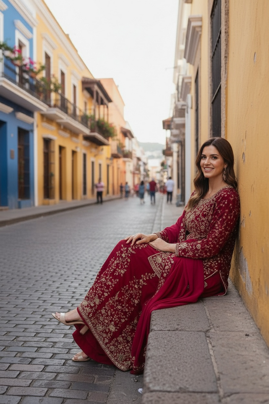 Party wear sharara set