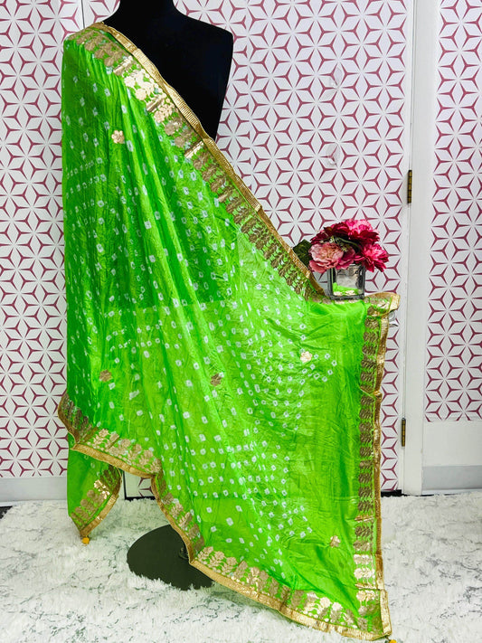 Bandhani dupatta - Kurti Connection USA
