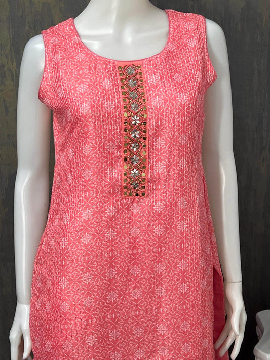 Soft cotton kurti - Kurti Connection USA