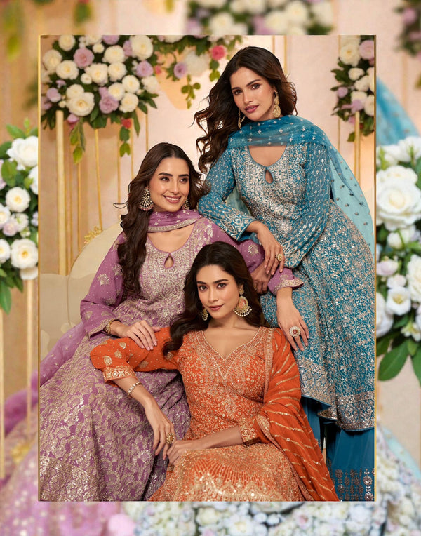 Designer collection: sharara suits