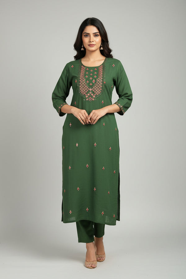 Plus size Kurti set : final clearance piece